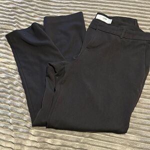 Old Navy straight leg black dress pants size 14